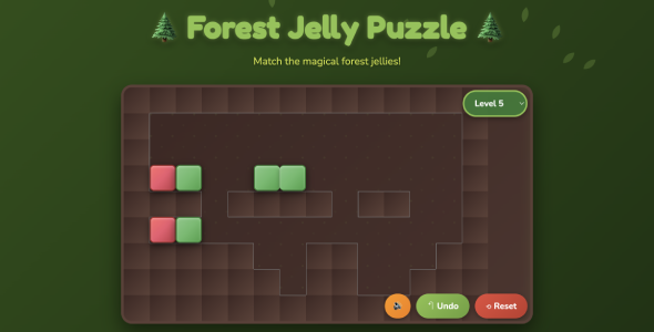 Forest Jelly Puzzle – Addictive HTML5 Match & Merge Game